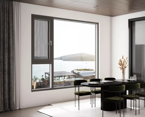 70非断桥窗平开窗